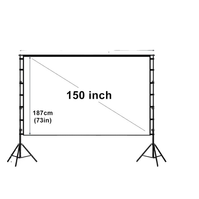 Kettz platno za projektor 150" Anti-Refleks 0KP013