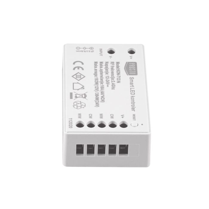 Tuya Wi-Fi smart dvobojni LED upravljač 12V/192W KON-T12/N