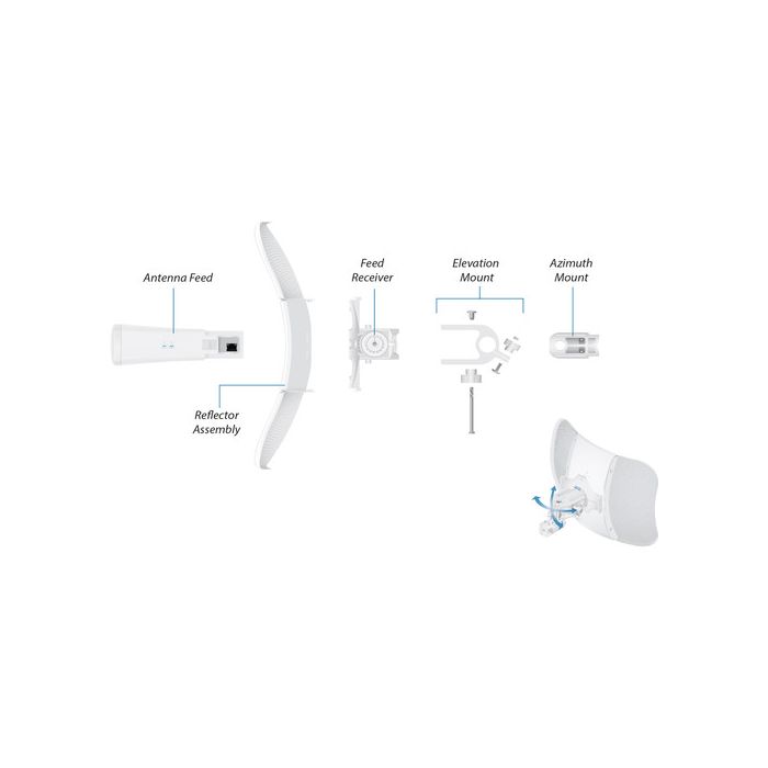 Wireless antena LBE-5AC-GEN2 Ubiquiti Networks