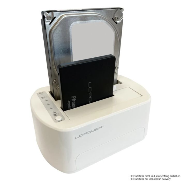 LC Power docking stanica USB3.2 2x SSD/HDD LC-DOCK-U3-VI