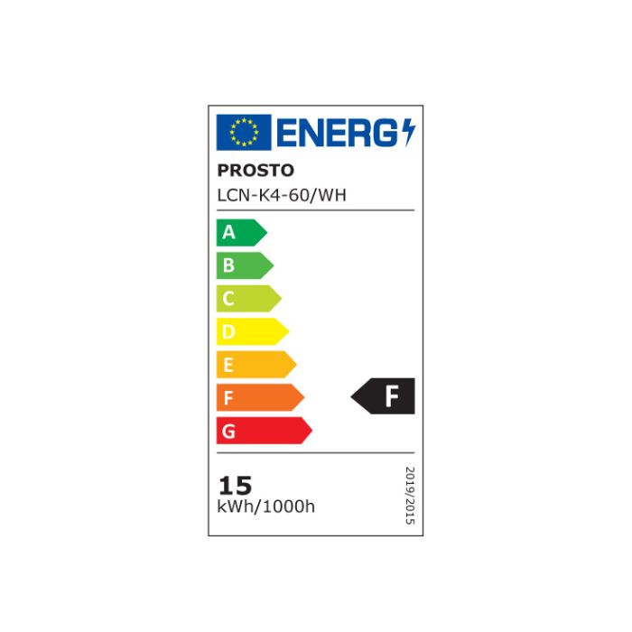 Prosto LCN-K4-60/WH LED nadgradna lampa