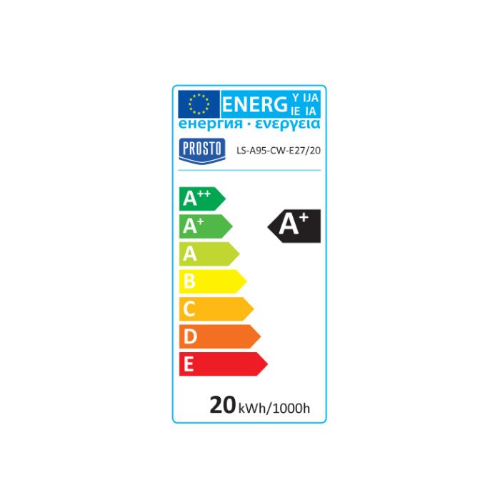 LED sijalica hladno bela 20W LS-A95-CW-E27/20