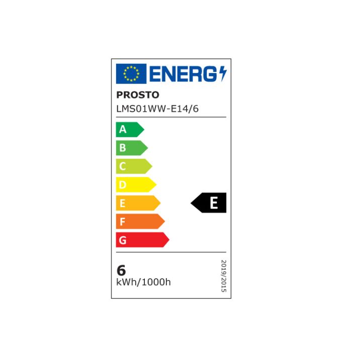 Prosto mini LED sijalica toplo bela 6W LMS01WW-E14/6