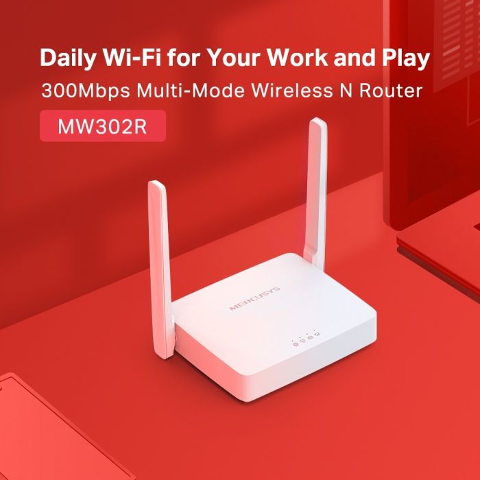 Mercusys MW302R Multi-Mode Wireless N 300Mbps ruter