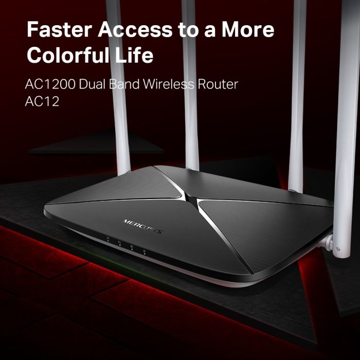 Mercusys AC1200 dual-band Wireless ruter
