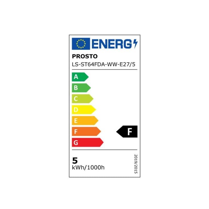 Prosto LED filament sijalica 5W LS-ST64FDA-WW-E27/5