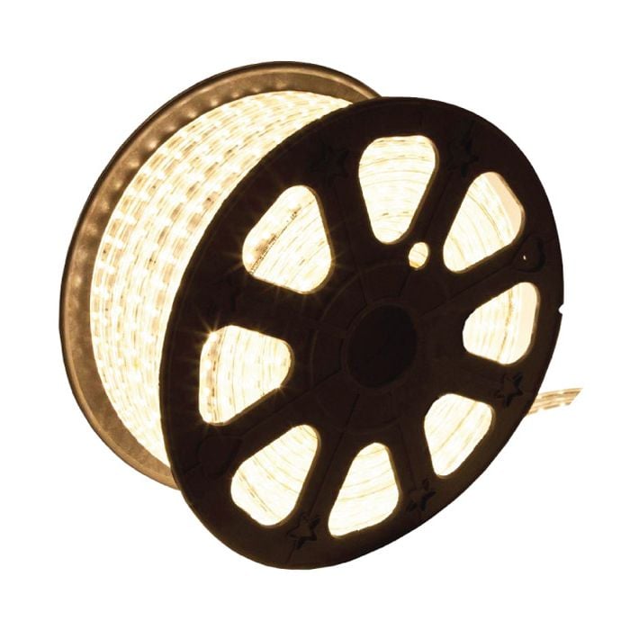 LEDtraka 60xLED/m, bela-6000K,300lm, 4.8W/230V,8mm LTR3528/60W-220EP