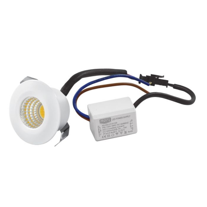 LED ugradna lampa 3W toplo bela LUG-012-3/WW