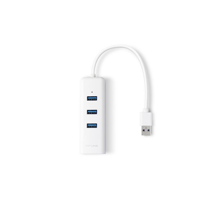 TP-Link USB-A hub sa 3 porta + 1 Gigabit Ethernet Port UE330