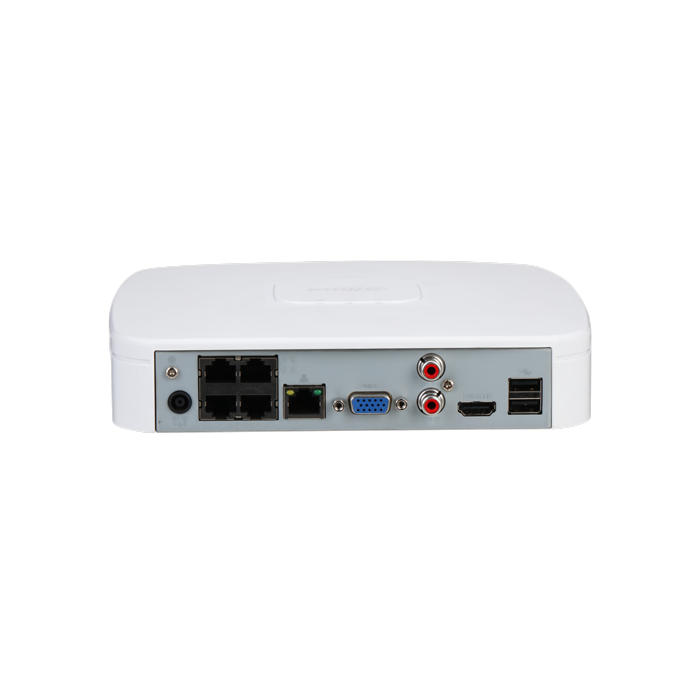 Dahua 4-kanalni NVR sa 4-portnim PoE switch-em NVR4104-P-4KS3