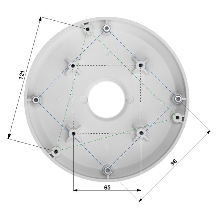 Dahua PFA101 adapter ploča