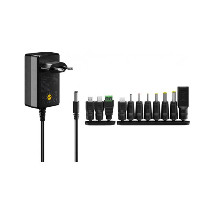 Univerzalni ispravljač Goobay 3-12V, 12W/1A 