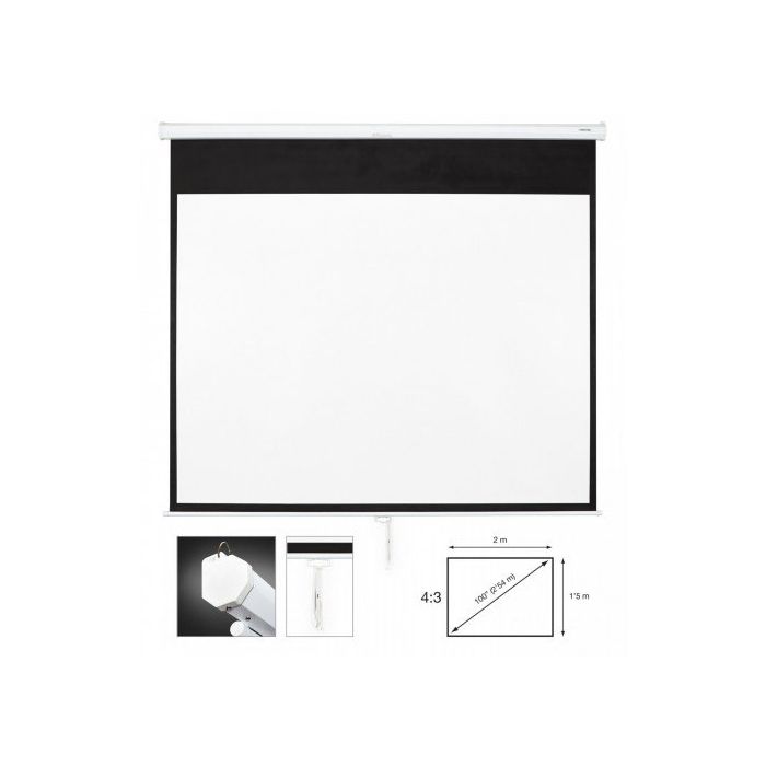Projekciono platno 100 zidno rolo (2x1.5m) Fonestar

