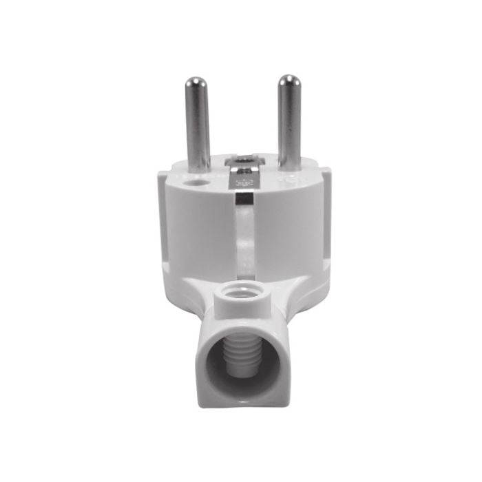 Prosto ugaoni šuko utikač 16A PSU/WH