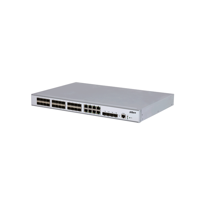 Dahua S5436-24GF8GT4XF 24 portni gigabitni svič + 8x RJ45 portova + 4x SFP+ porta (bela)