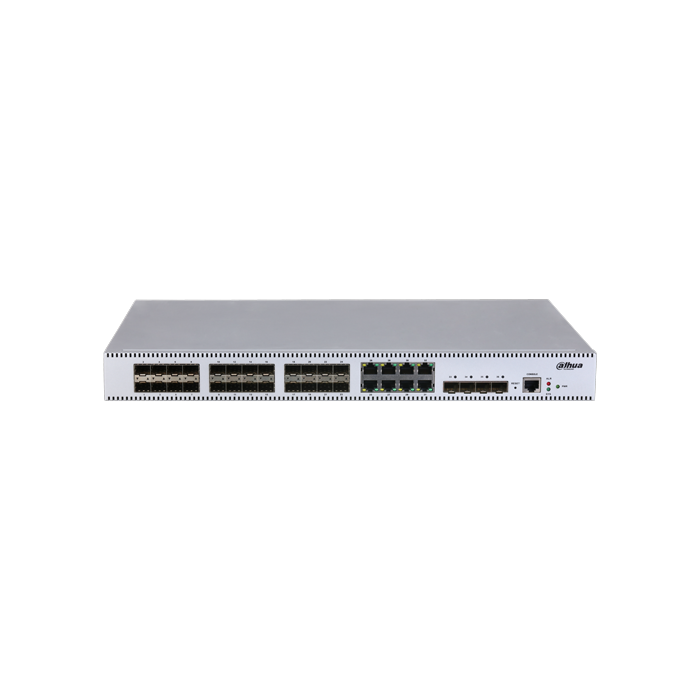 Dahua S5436-24GF8GT4XF 24 portni gigabitni svič + 8x RJ45 portova + 4x SFP+ porta (bela)