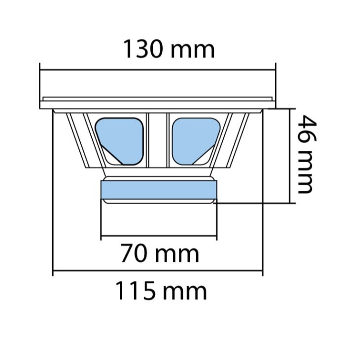 SAL BK130 auto zvučnici (130mm)