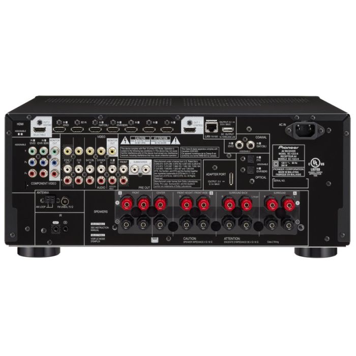 Pioneer SC-1223-K AV risiver 7.2