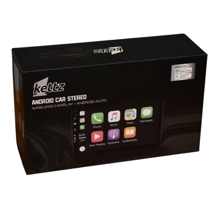 Kettz multimedija KT2900 9" slim DIN 4 + 64GB DSP 5.1 Car Play