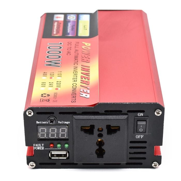 Kettz KT-PR1000 invertor 12V-220V