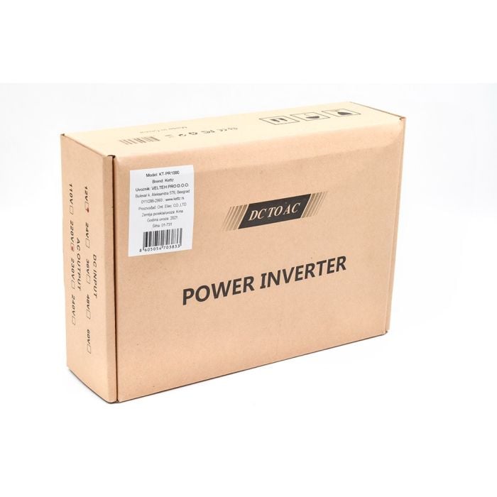 Kettz KT-PR1000 invertor 12V-220V