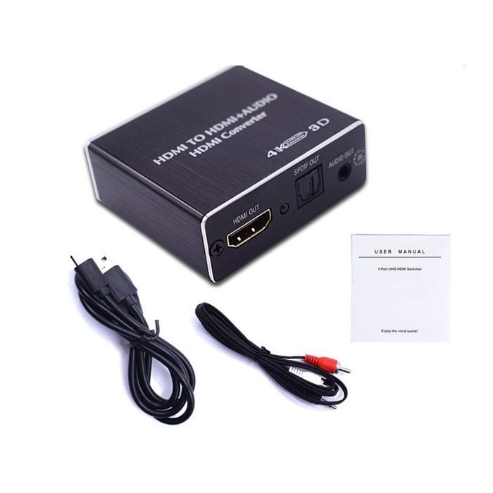 HDMI audio spliter 4K 30Hz 3.5 mm HDX-KT430