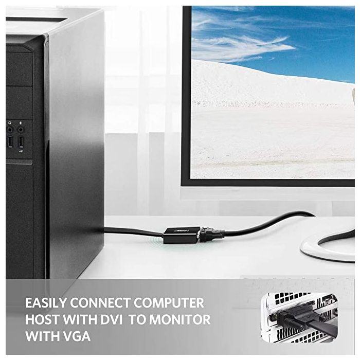 Ugreen MM108 Dvi-d na Vga konvertor flat kabl