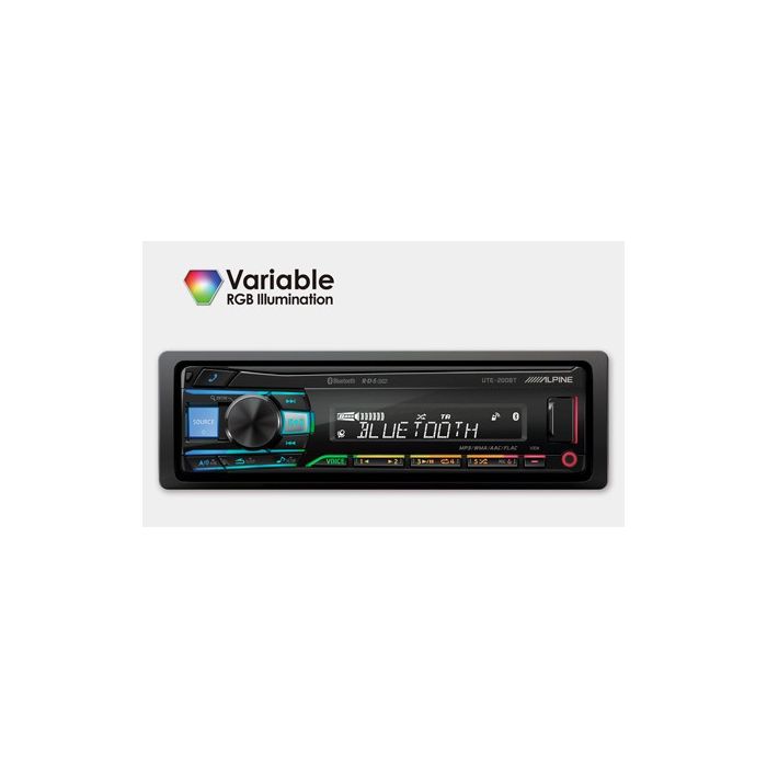 Alpine UTE-200BT 4 x 50 W auto radio