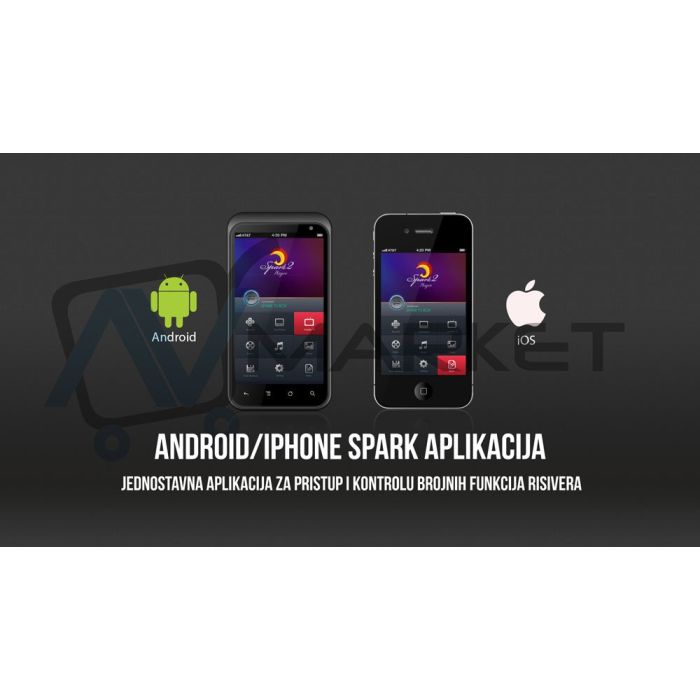 Amiko A3 T2/C smart digitalni risiver