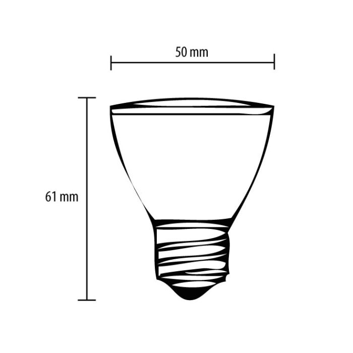 LED sijalica spot dnevno svetlo 3x1W LSP31W-E27/3

