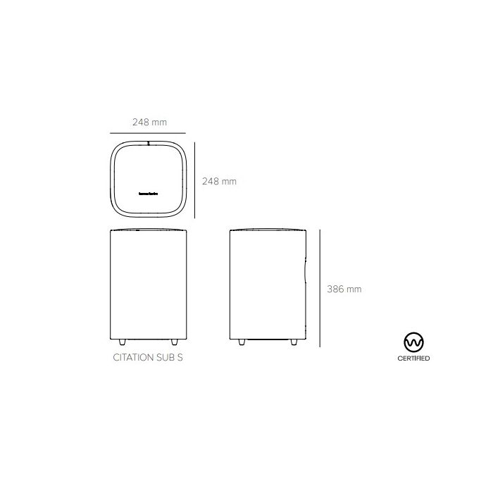 Harman Kardon Citation Sub S sabvufer