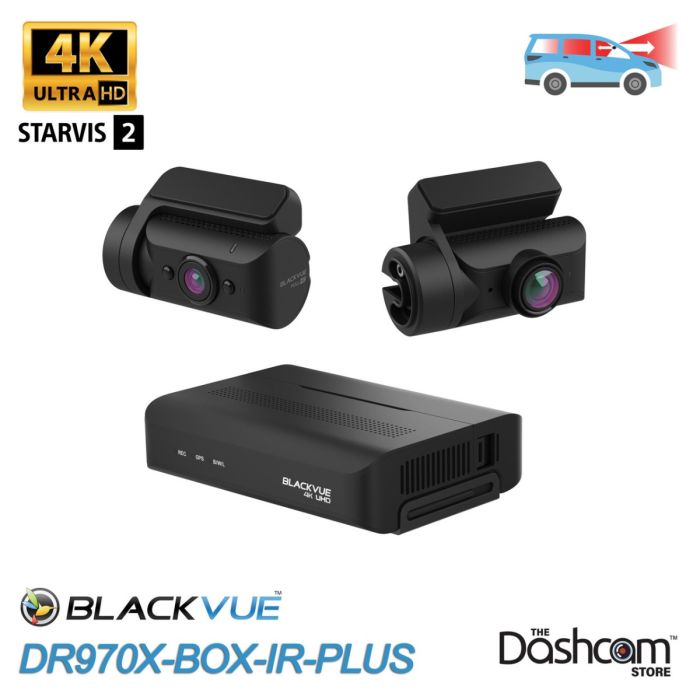 Blackvue DR970X-BOX-2CH IR Plus 64GB dash auto kamera 8.4 i 2.1 Mpix 