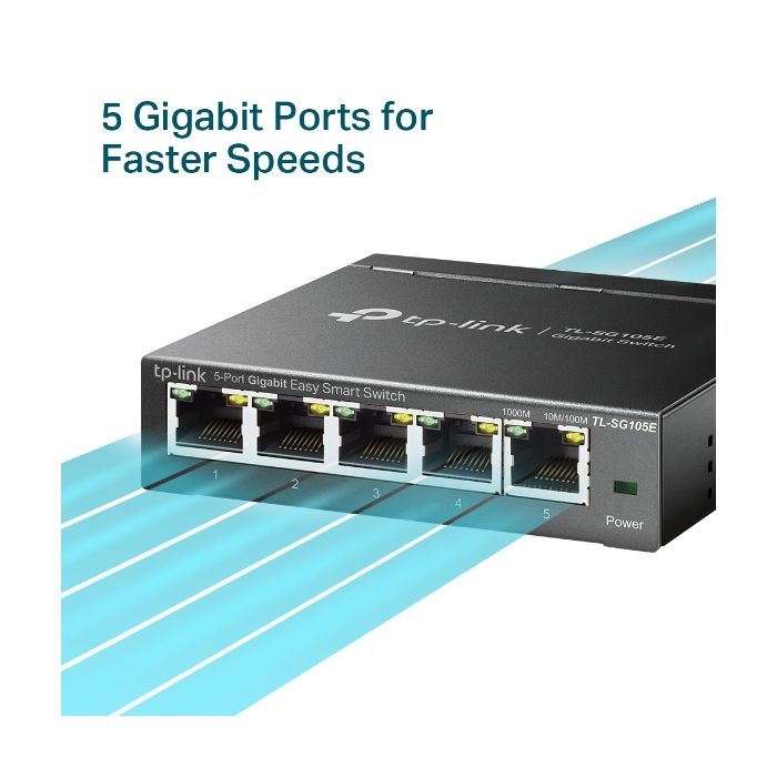 TP-Link TL-SG105E 5-portni switch