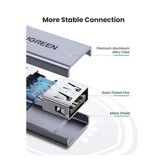 Ugreen US381 USB adapter nastavak F/F
