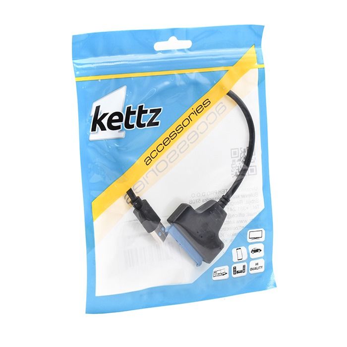 Kettz napojni kabl USB 3.0 na SATA 22 pin NKU-K122