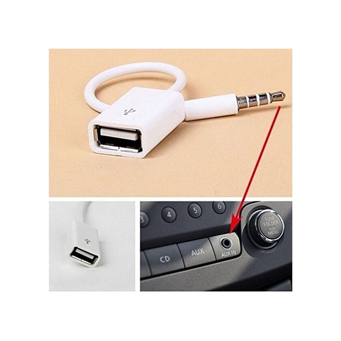 USB-A f na AUX m adapter