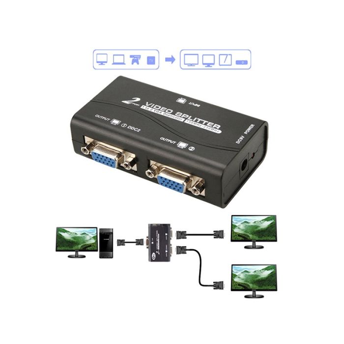 VGA spliter 2 porta V-SP112