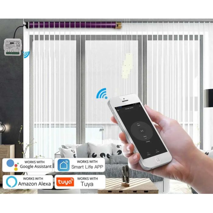 Tuya Wi-Fi smart prekidač-modul za roletne WFM-RL01