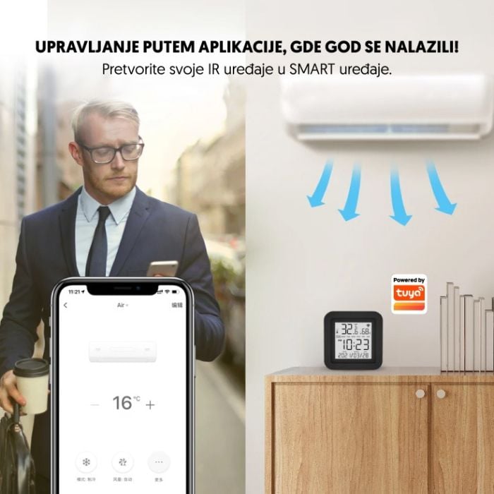 Tuya Wi-Fi smart univerzalni daljinski upravljač