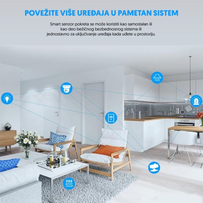 Tuya Wi-Fi smart senzor pokreta WFS-P06