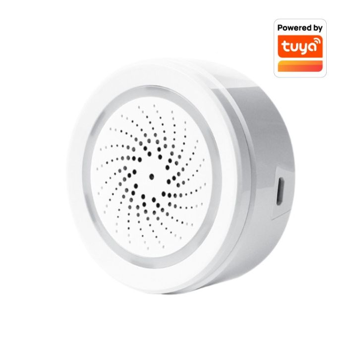 Tuya Wi-Fi smart alarmna sirena sa senzorom WFS-SR02