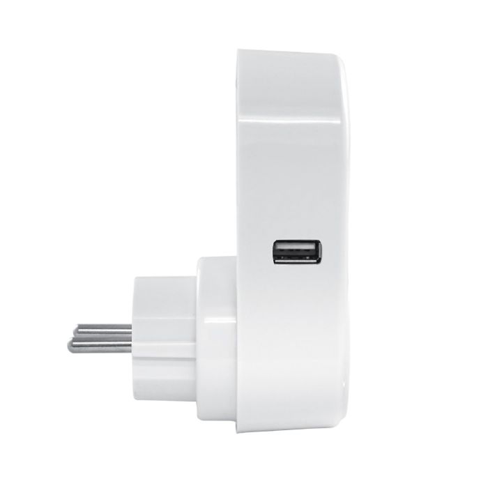 Tuya Wi-Fi smart utičnica sa USB punjačem (outlet)