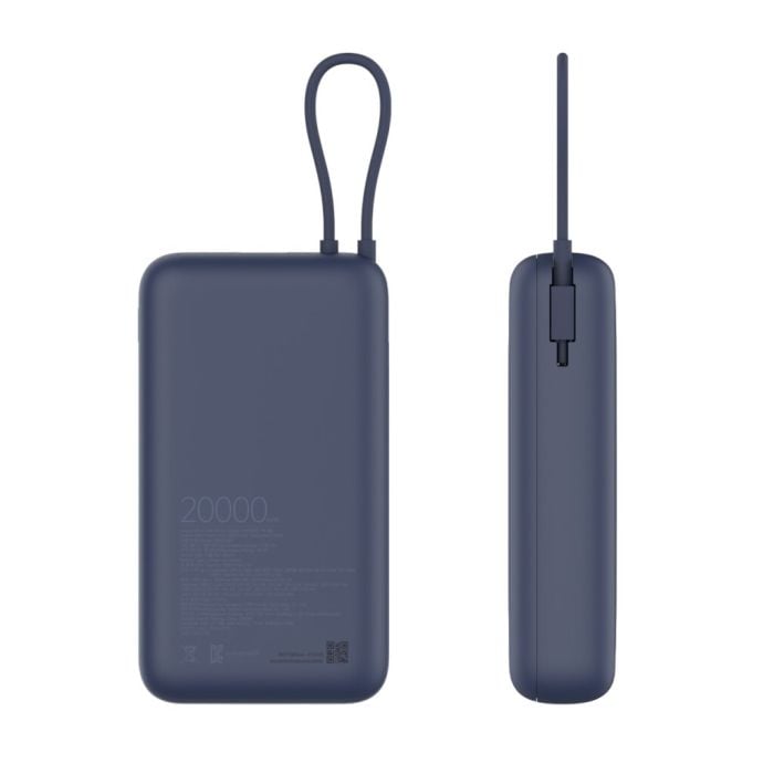 Xiaomi 33W Power Bank baterija 20000mAh (sa integrisanim kablom)