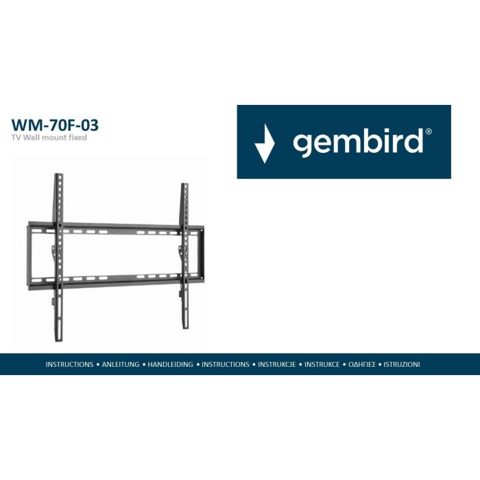 Gembird WM-70F-03 installation instructions