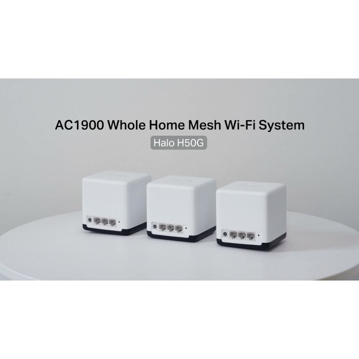 Mercusys launches AC1900 Whole Home Mesh WiFi System Halo H50G, filling your home with seamless WiFi