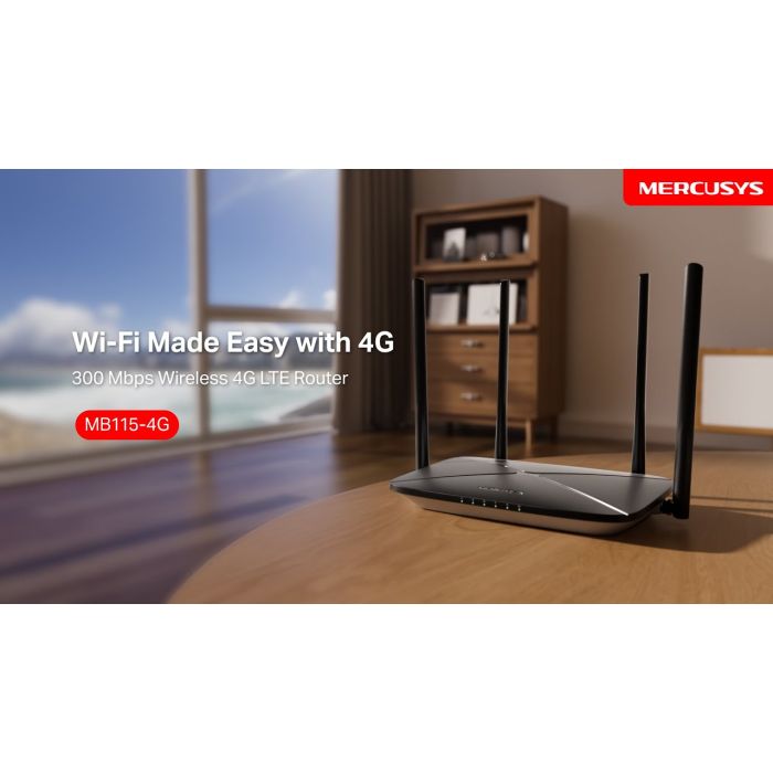 300 Mbps Wireless N 4G LTE Router | MB115-4G