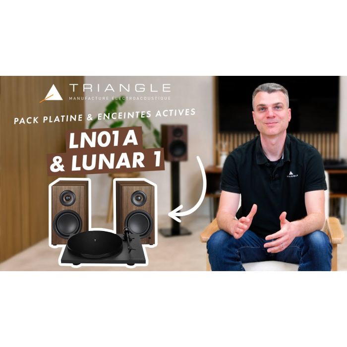Pack Enceintes Actives LN01A & Platine Lunar 1 - TRIANGLE