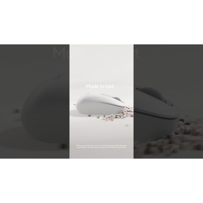 MK250 Combo is made to last with recycled plastics #Logitech