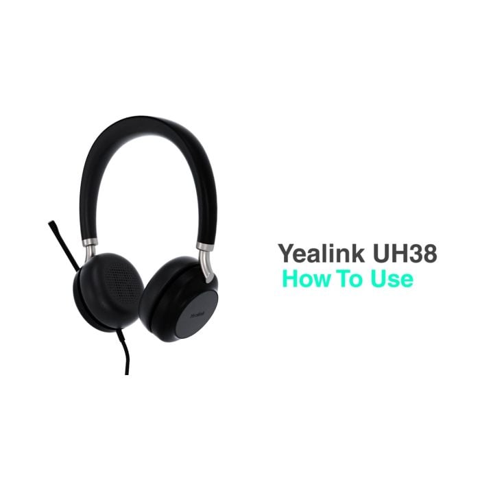 Yealink UH38 Premium USB Headset How To Use