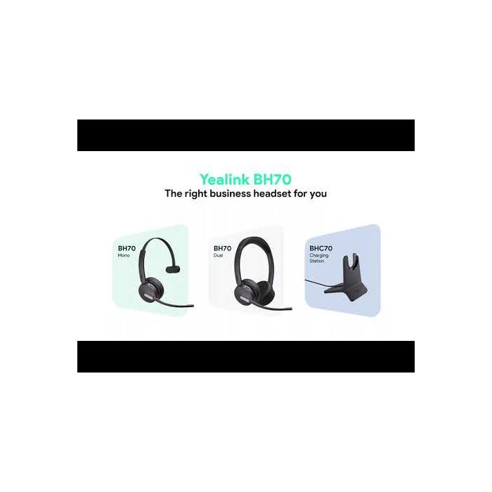 Yealink BH70 Unboxing Video